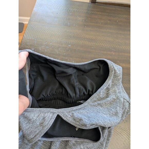 PRANA Womens Jersey Knit Calico Dress Medium Athletic Activewear Soft Stretch - Picture 3 of 6